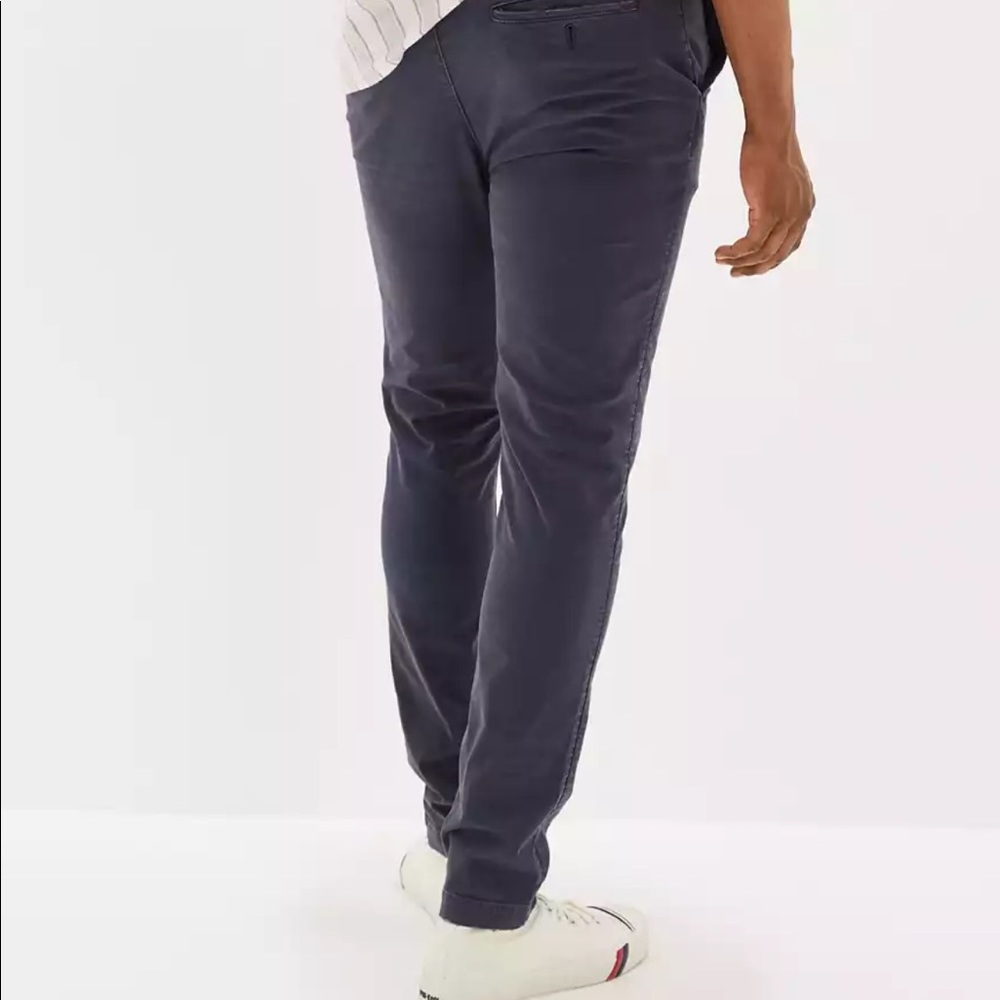 American Eagle Flex Slim Lived In Khakis